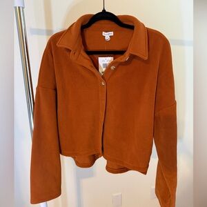 Love, Fire (Bombay Brown) Teddy Jacket New With Tags